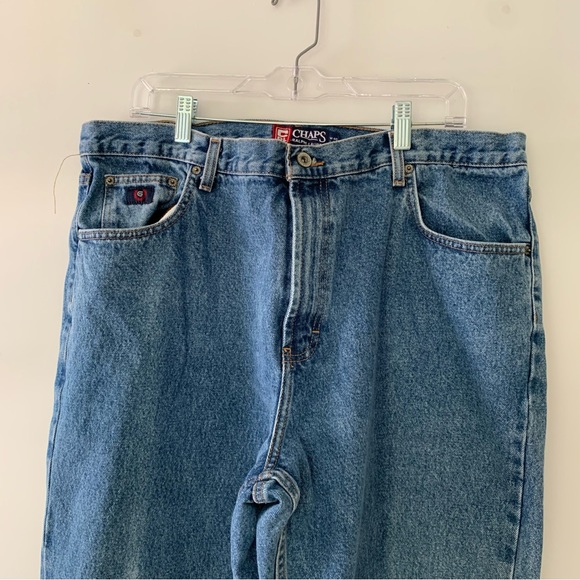 90’s y2k Ralph Lauren Chaps vintage dad jeans Sz 40 x 32 - Picture 3 of 16